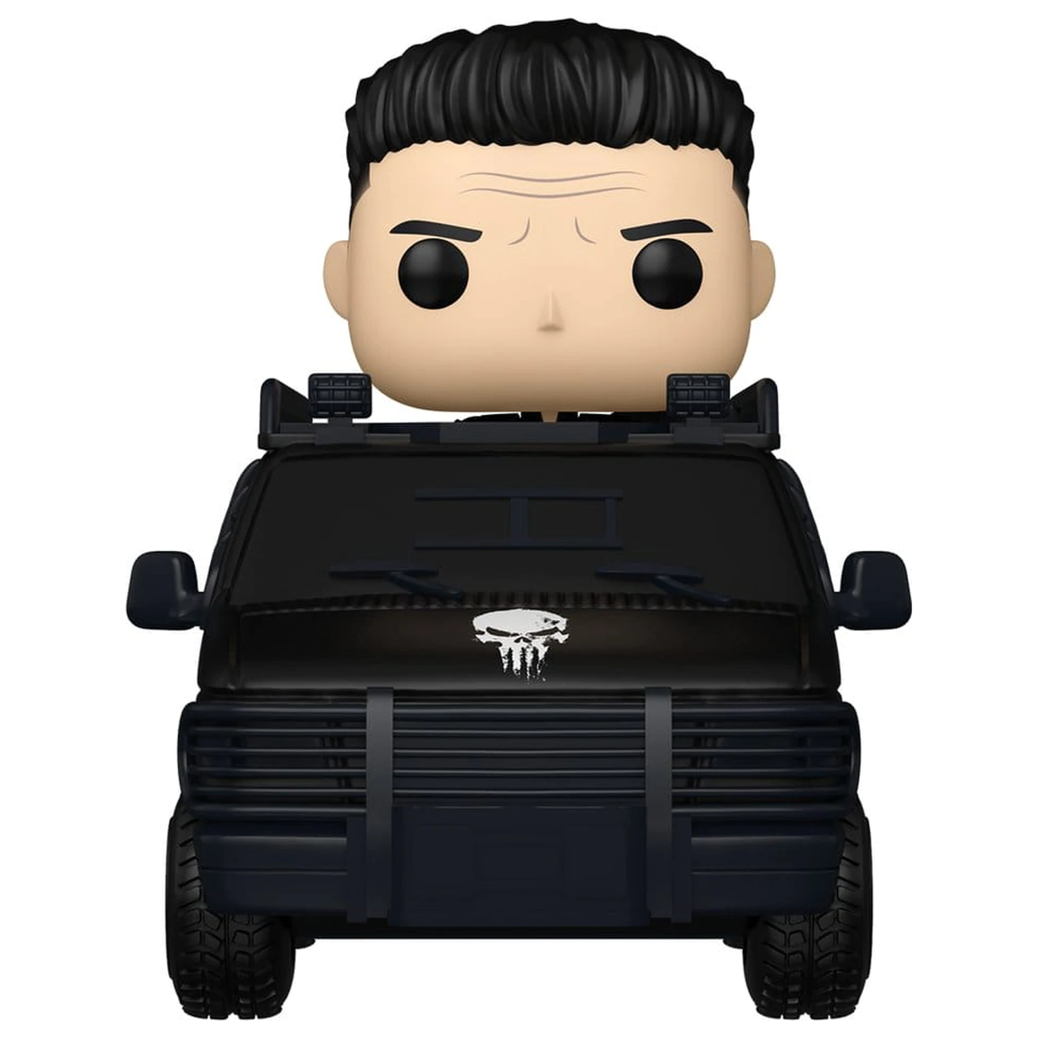 Figurina de vinil Marvel Funko POP! Comics Rides Deluxe Punisher - Punisher cu Van 15 cm poza produsului