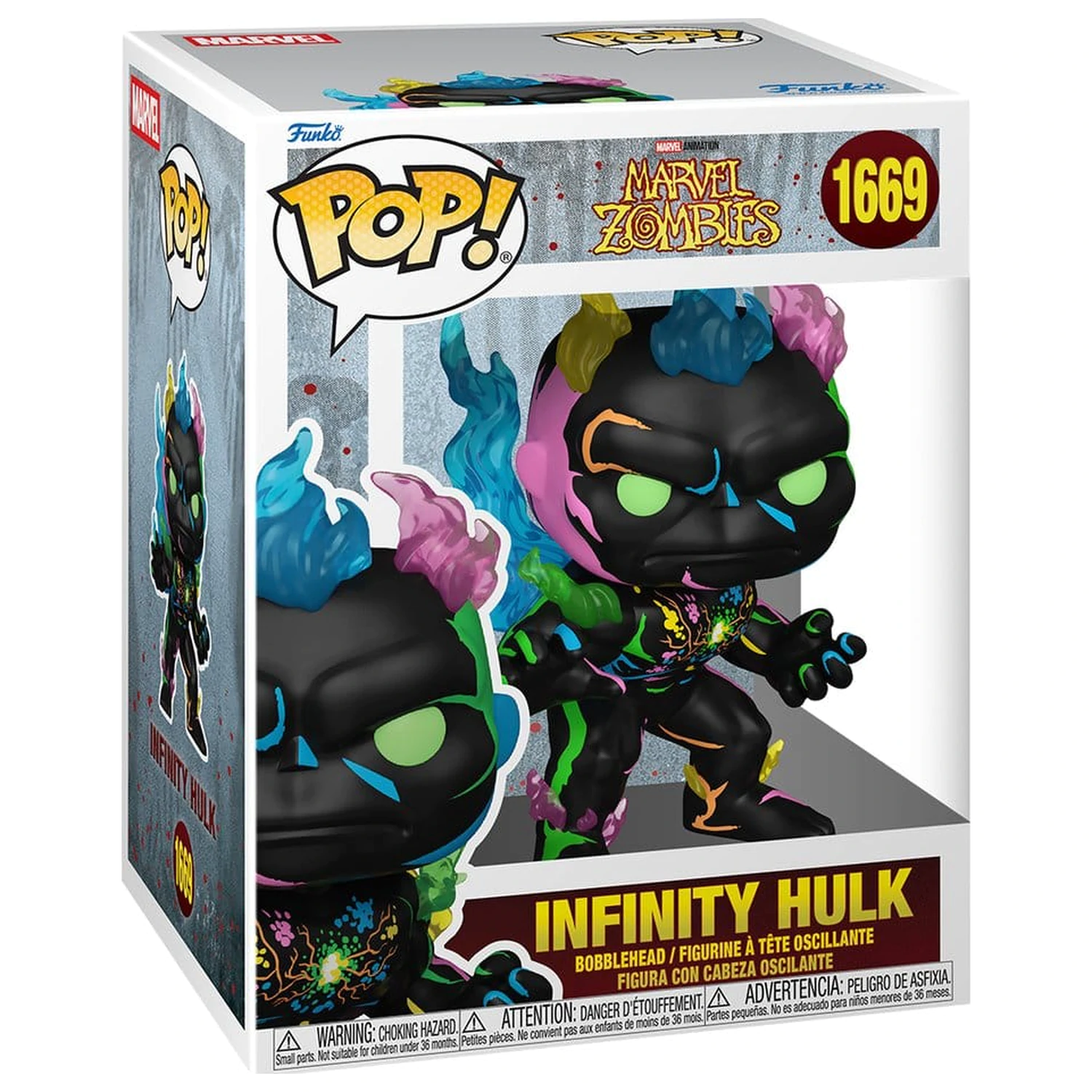 Figurina din vinil Premium Marvel Funko POP! Comics Infinity Hulk 9 cm poza produsului