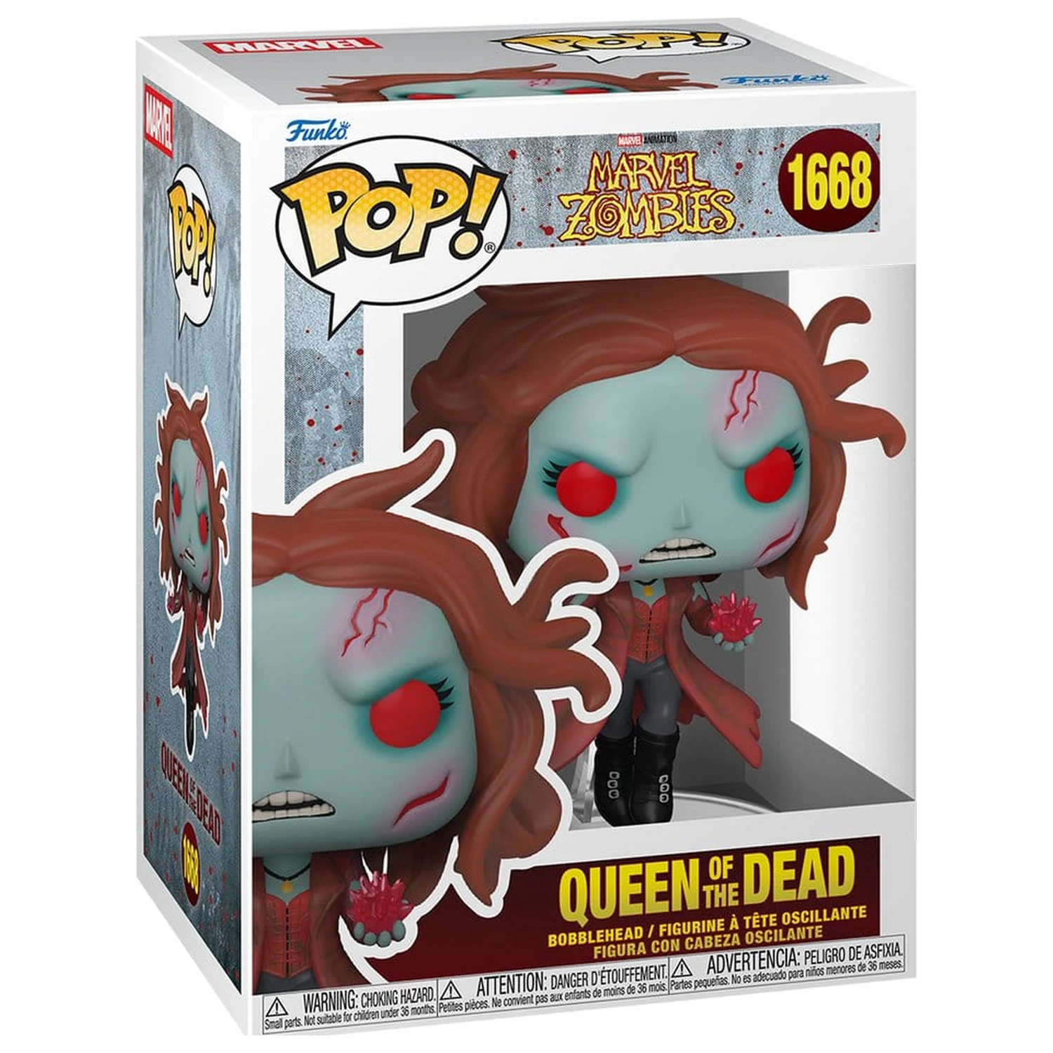 Figurina din vinil Marvel Funko POP! Comics Queen of the Dead 9 cm poza produsului