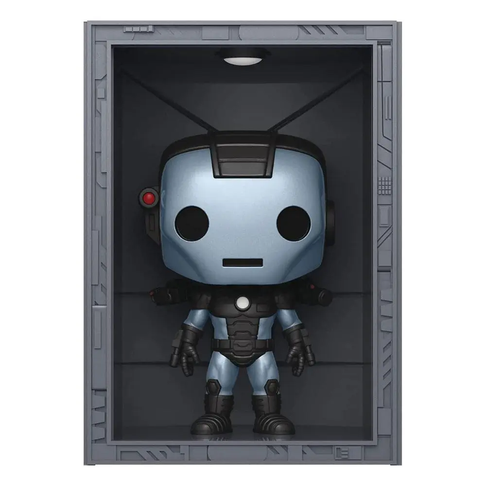 Marvel POP! Figurina Deluxe Vinil Sala Armurilor Iron Man Model 11 War Machine PX Exclusiv 9 cm poza produsului