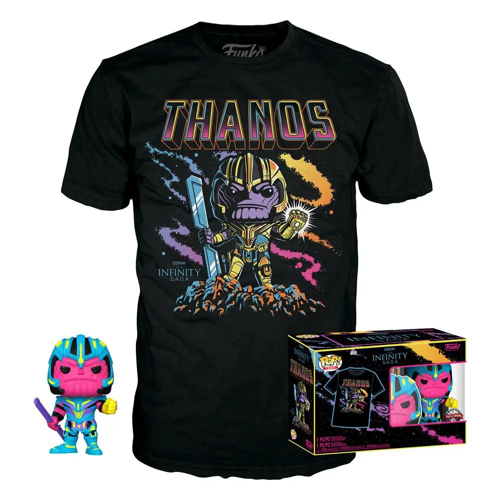 Marvel Funko POP figurină & tricou box Thanos (BKLT) poza produsului
