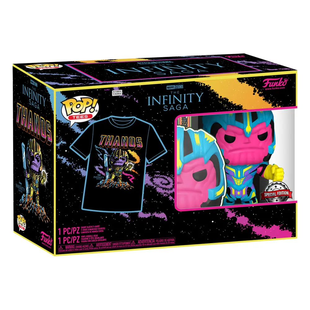 Marvel Funko POP figurină & tricou box Thanos (BKLT) poza produsului