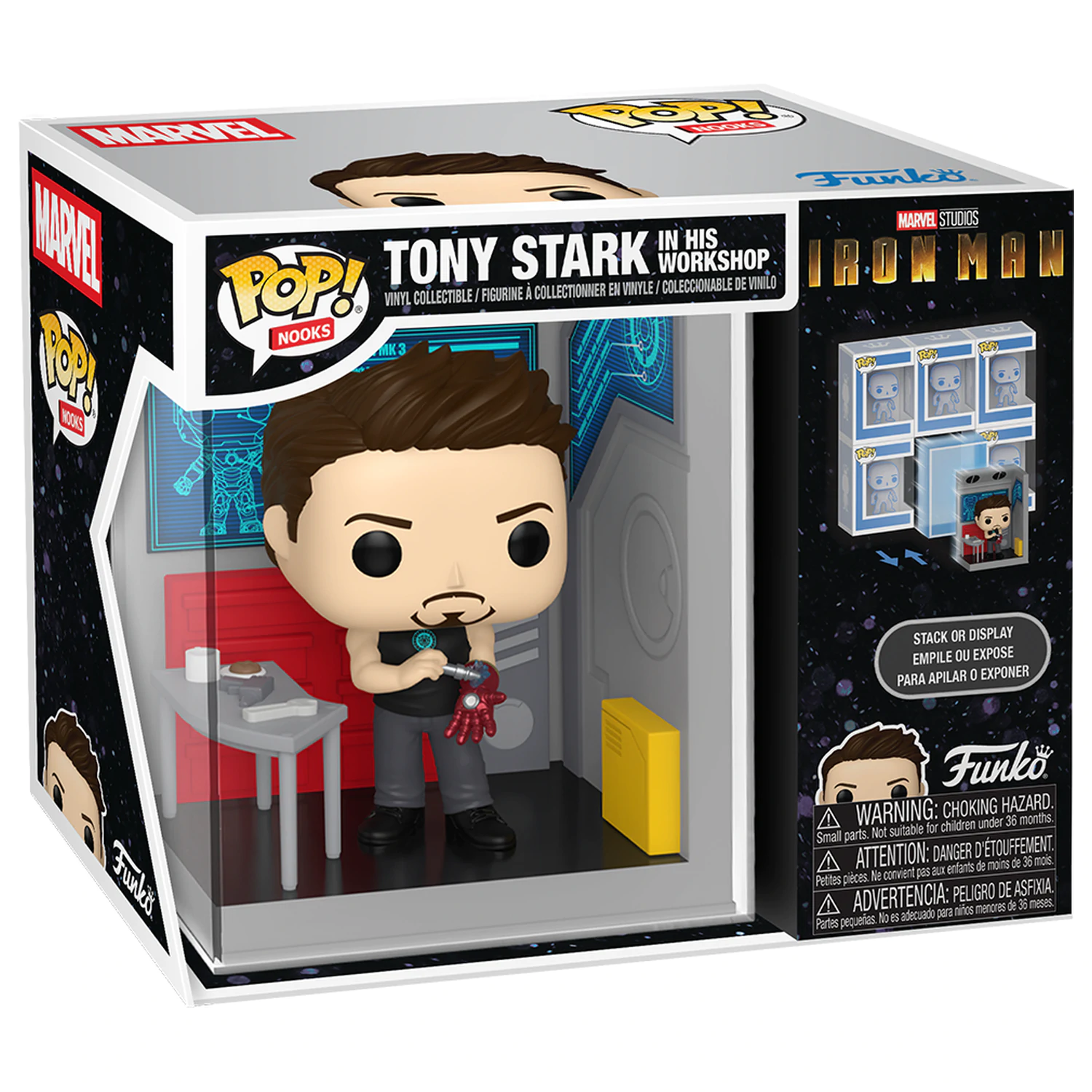 Marvel Funko POP! Nooks Vinyl Figurina Tony's Garage 9 cm poza produsului