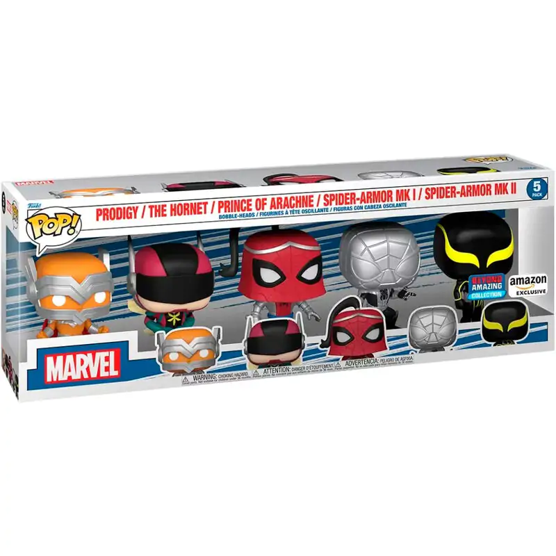 Marvel POP! Figurina Vinyl Set 5 Piese Anul Păianjenului Ediție Specială 9 cm poza produsului