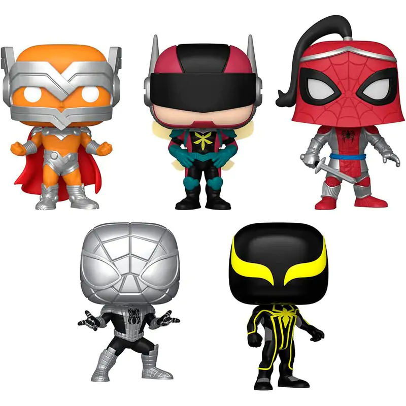 Marvel POP! Figurina Vinyl Set 5 Piese Anul Păianjenului Ediție Specială 9 cm poza produsului