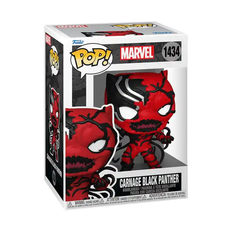 Marvel Funko POP! Figurina Vinyl Carnageized - Black Panther 9 cm poza produsului