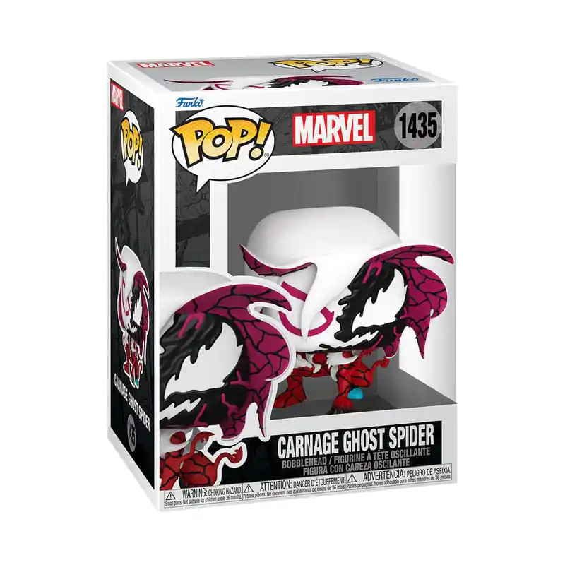 Marvel Funko POP! Figurina Vinil Carnageized - Ghost Spider 9 cm poza produsului