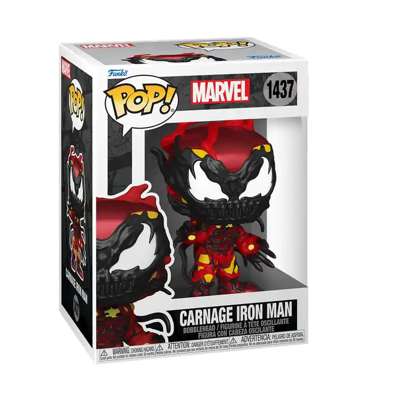 Marvel Funko POP! Figurina Vinyl Carnageized - Iron Man 9 cm poza produsului