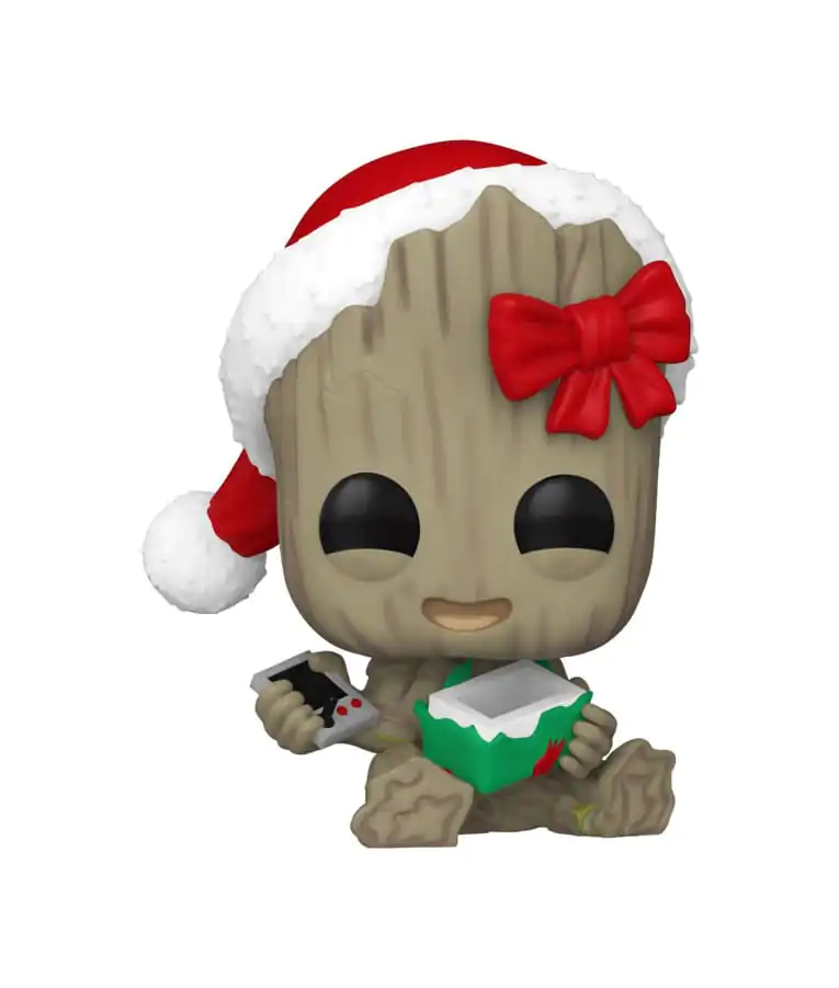 Marvel Funko POP! Figurina din vinil Holiday Groot 9 cm poza produsului