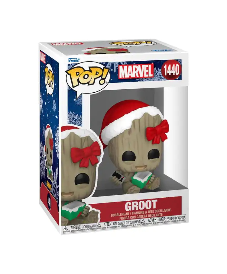 Marvel Funko POP! Figurina din vinil Holiday Groot 9 cm poza produsului