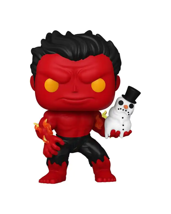 Marvel Funko POP! Figurina Vinyl de sărbători Red Hulk 9 cm poza produsului