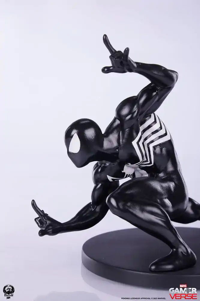 Statuie PVC Marvel Gamerverse Classics 1/10 Spider-Man (Black Suit Edition) 13 cm poza produsului