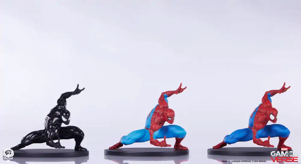 Statuie PVC Marvel Gamerverse Classics 1/10 Spider-Man (Black Suit Edition) 13 cm poza produsului