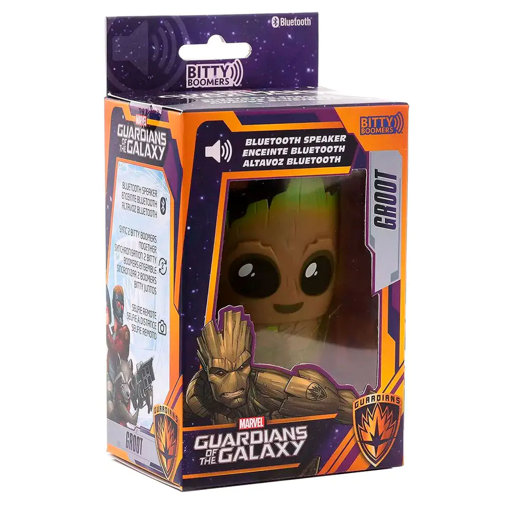 Marvel Groot Bitty Boomers Mini difuzor Bluetooth poza produsului