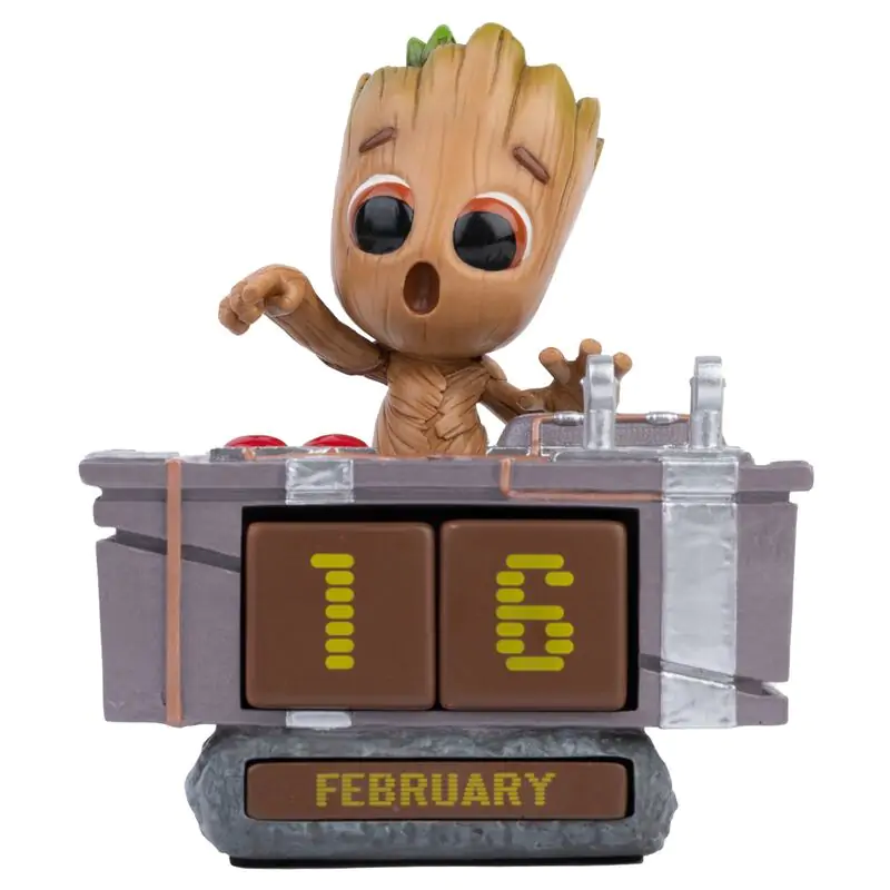 Marvel Guardians of the Galaxy Groot Butonul Morții calendar perpetuu 3D poza produsului