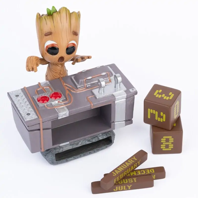 Marvel Guardians of the Galaxy Groot Butonul Morții calendar perpetuu 3D poza produsului