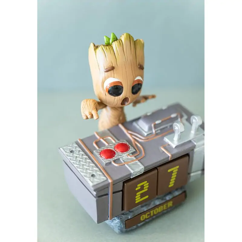 Marvel Guardians of the Galaxy Groot Butonul Morții calendar perpetuu 3D poza produsului