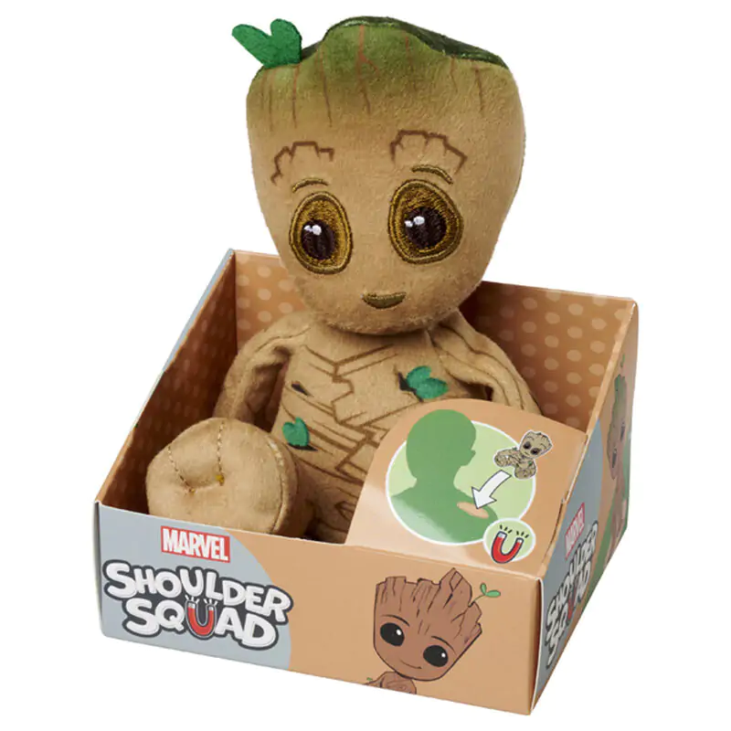 Marvel Guardians of the Galaxy Groot jucarie de plus de umar 12 cm poza produsului