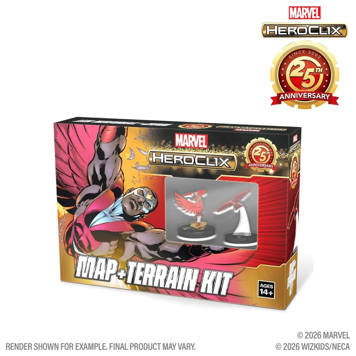 Marvel HeroClix: 25th Anniversary Set de Harti si Teren poza produsului