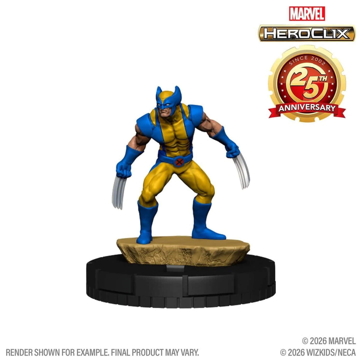 Marvel HeroClix: 25th Anniversary Retail Chase Booster poza produsului