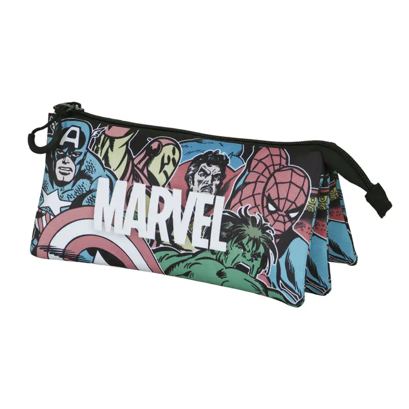 Marvel Heroes etui triplu pentru creioane poza produsului