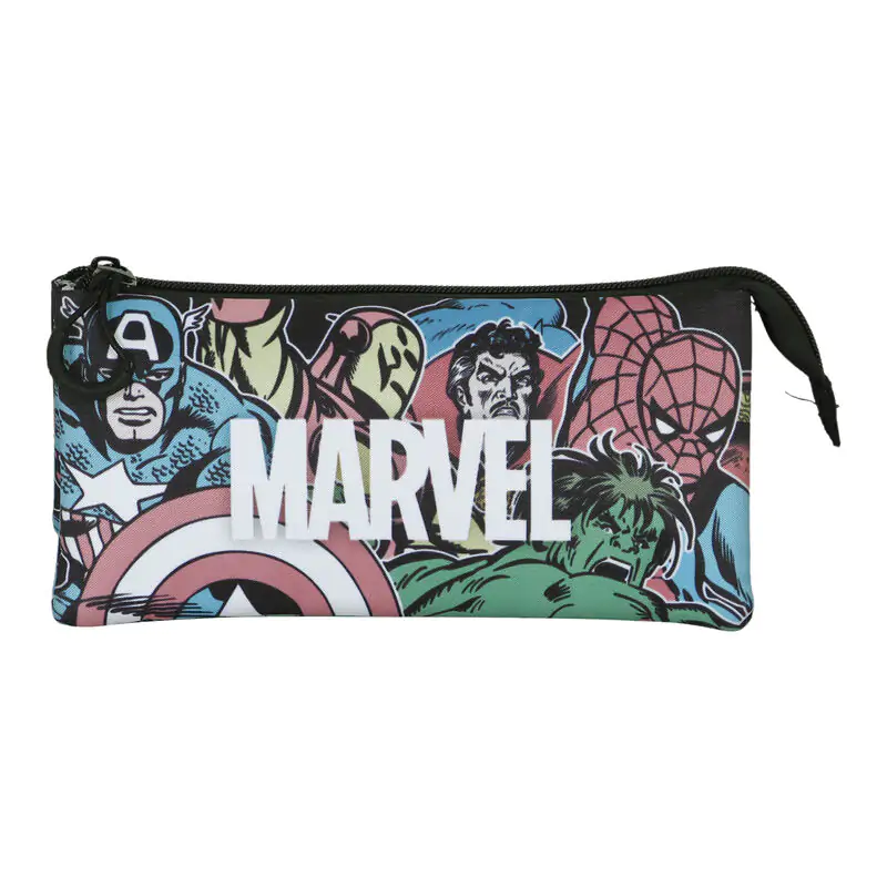 Marvel Heroes etui triplu pentru creioane poza produsului