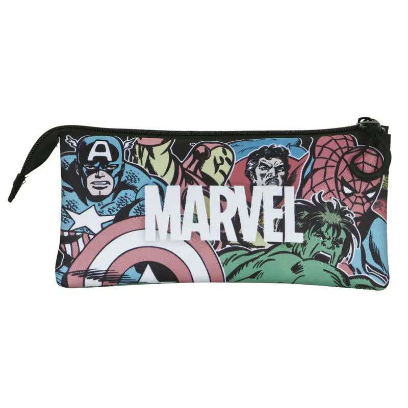 Marvel Heroes etui triplu pentru creioane poza produsului