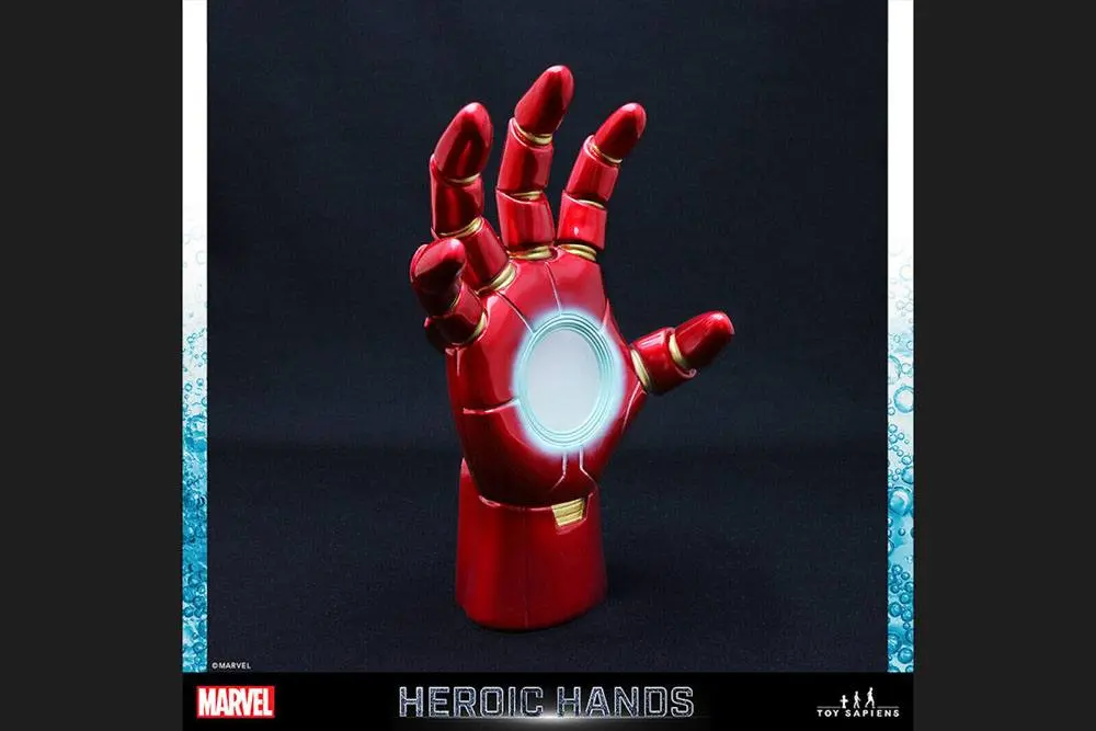Statuie Mărimi Naturale Marvel Heroic Hands #2A Iron Man 23 cm poza produsului