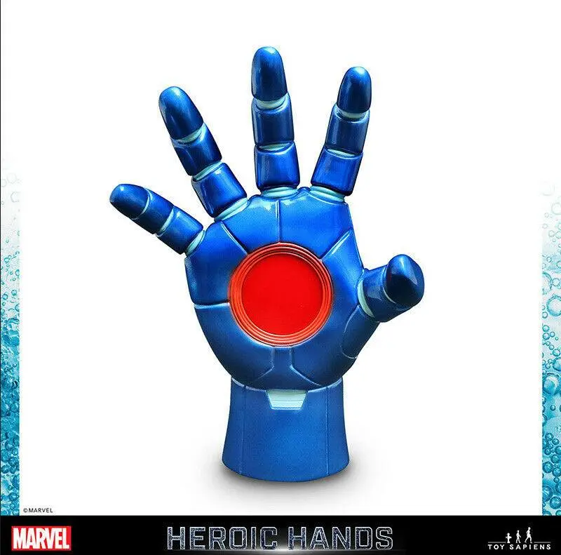 Marvel Heroic Hands Statuie Mărime Naturală #2B Iron Man Stealth Armor 23 cm poza produsului