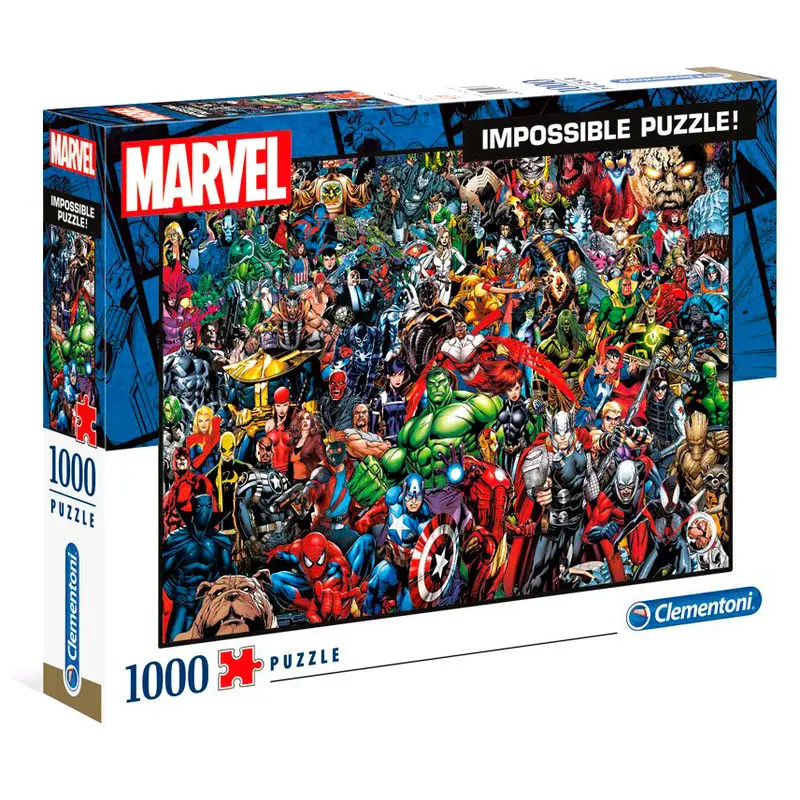 Marvel 80th Anniversary Puzzle Imposibil cu Personaje poza produsului