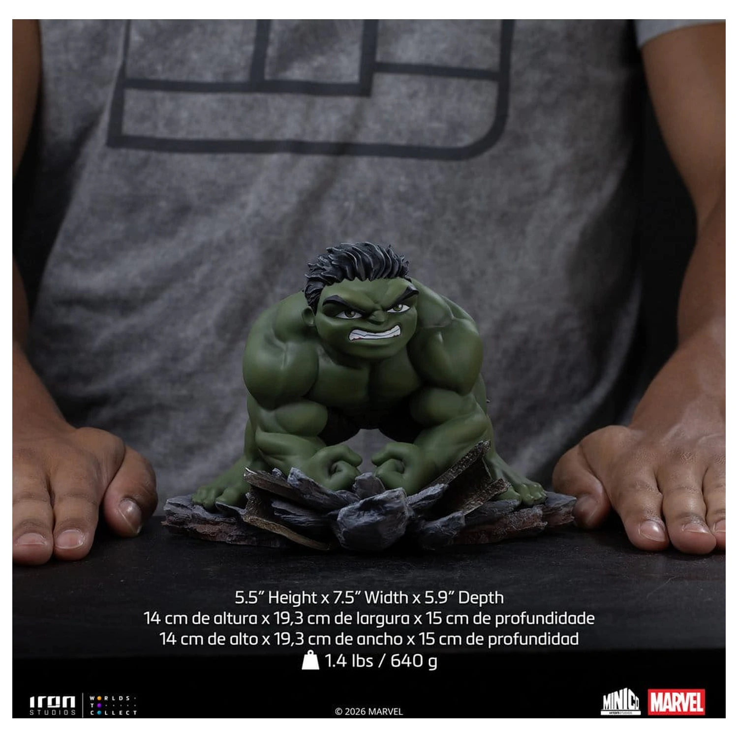 Marvel Hulk Brand New Day Minico Mini Figurina Hulk 14 cm poza produsului
