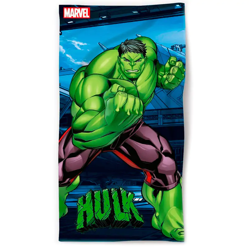 Marvel Hulk prosop de plajă din microfibră poza produsului