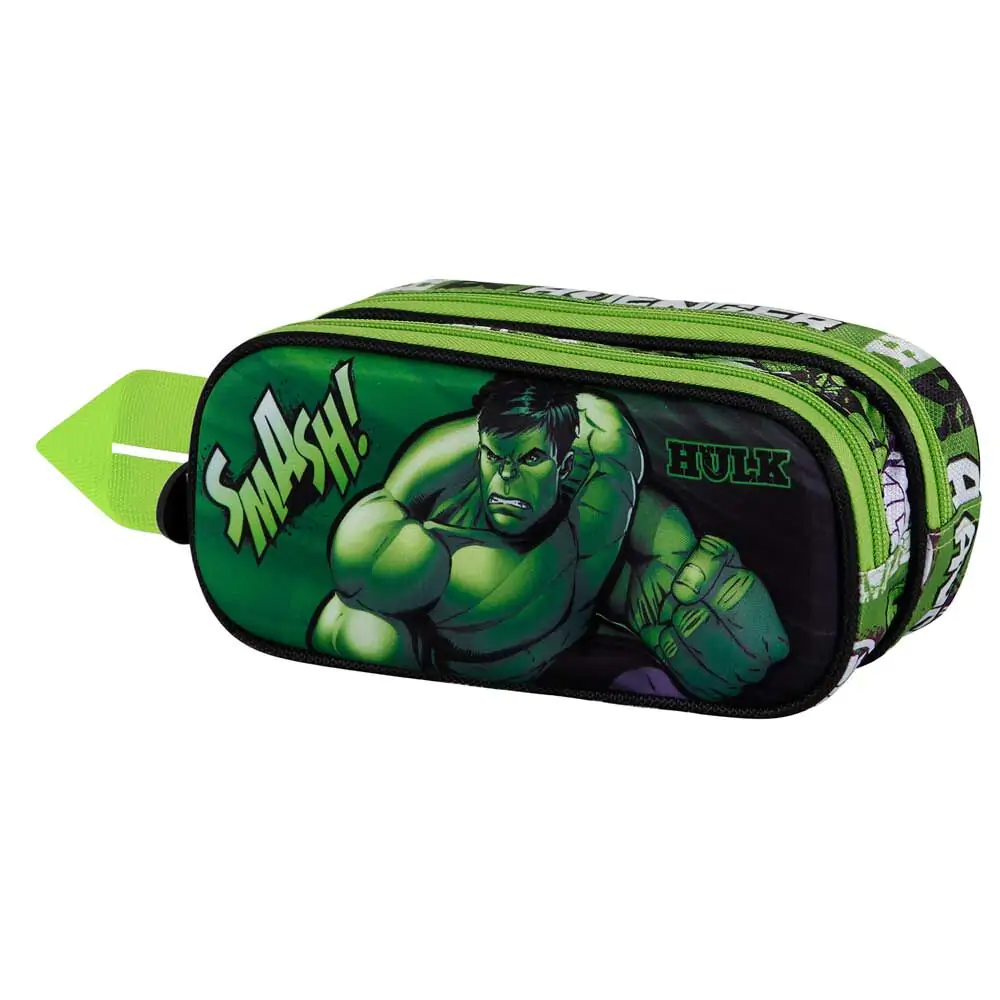 Marvel Hulk Superhuman 3D etui dublu pentru creioane poza produsului