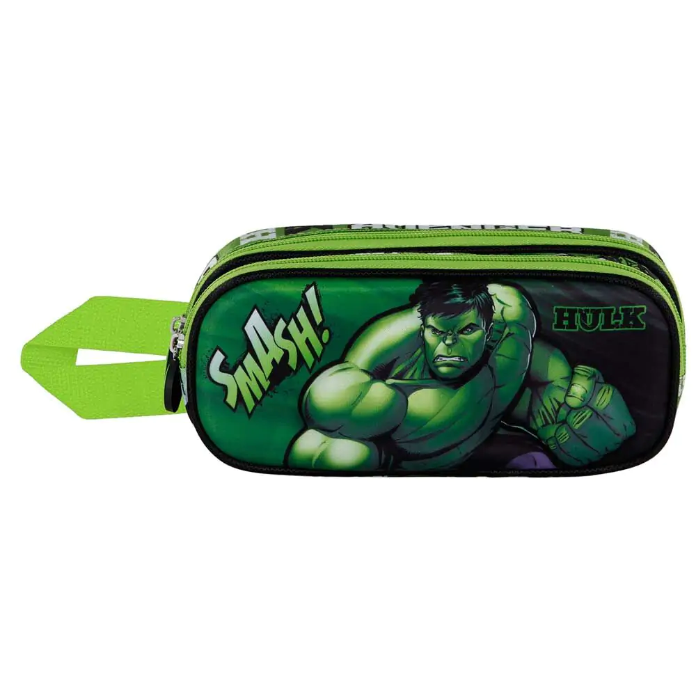 Marvel Hulk Superhuman 3D etui dublu pentru creioane poza produsului