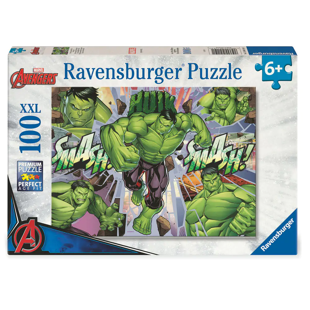 Marvel Hulk XXL puzzle 100 piese poza produsului