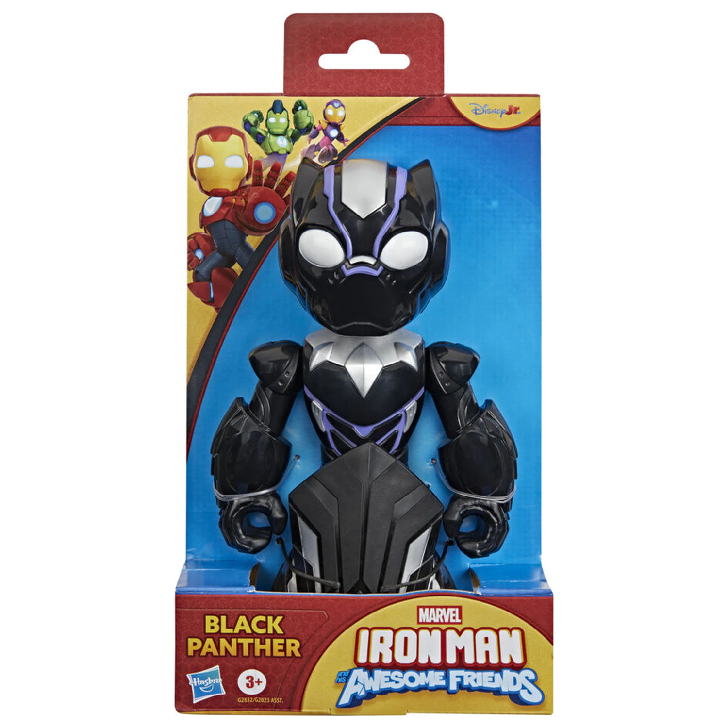 Marvel Iron Man And His Awesome Friends Black Panther figurina 22cm poza produsului
