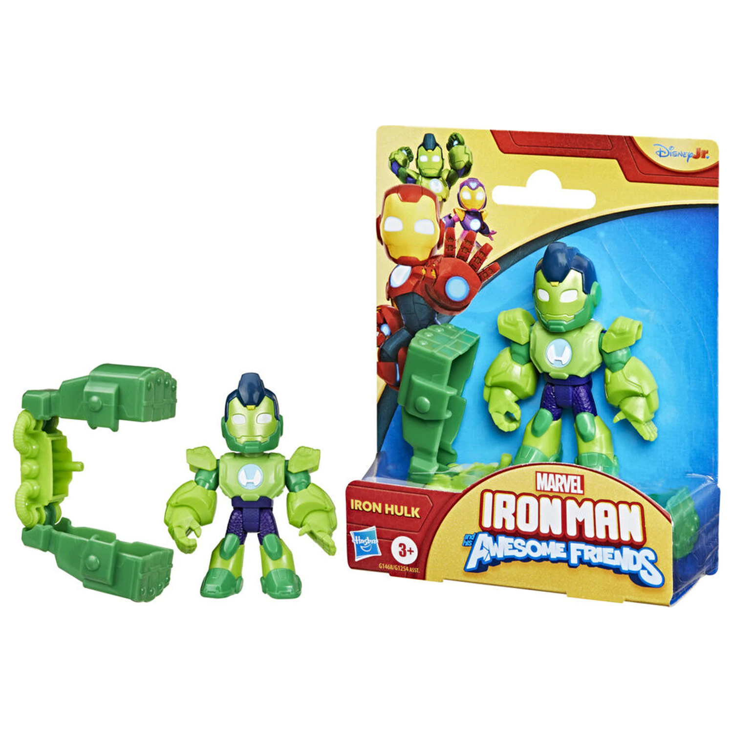 Marvel Iron Man And His Awesome Friends figurina Iron Hulk 7 cm poza produsului