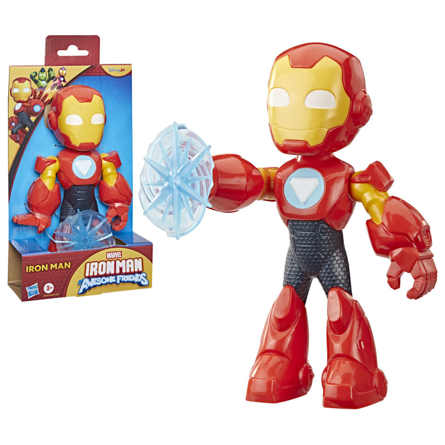 Marvel Iron Man And His Awesome Friends figurina Iron Man 22cm poza produsului