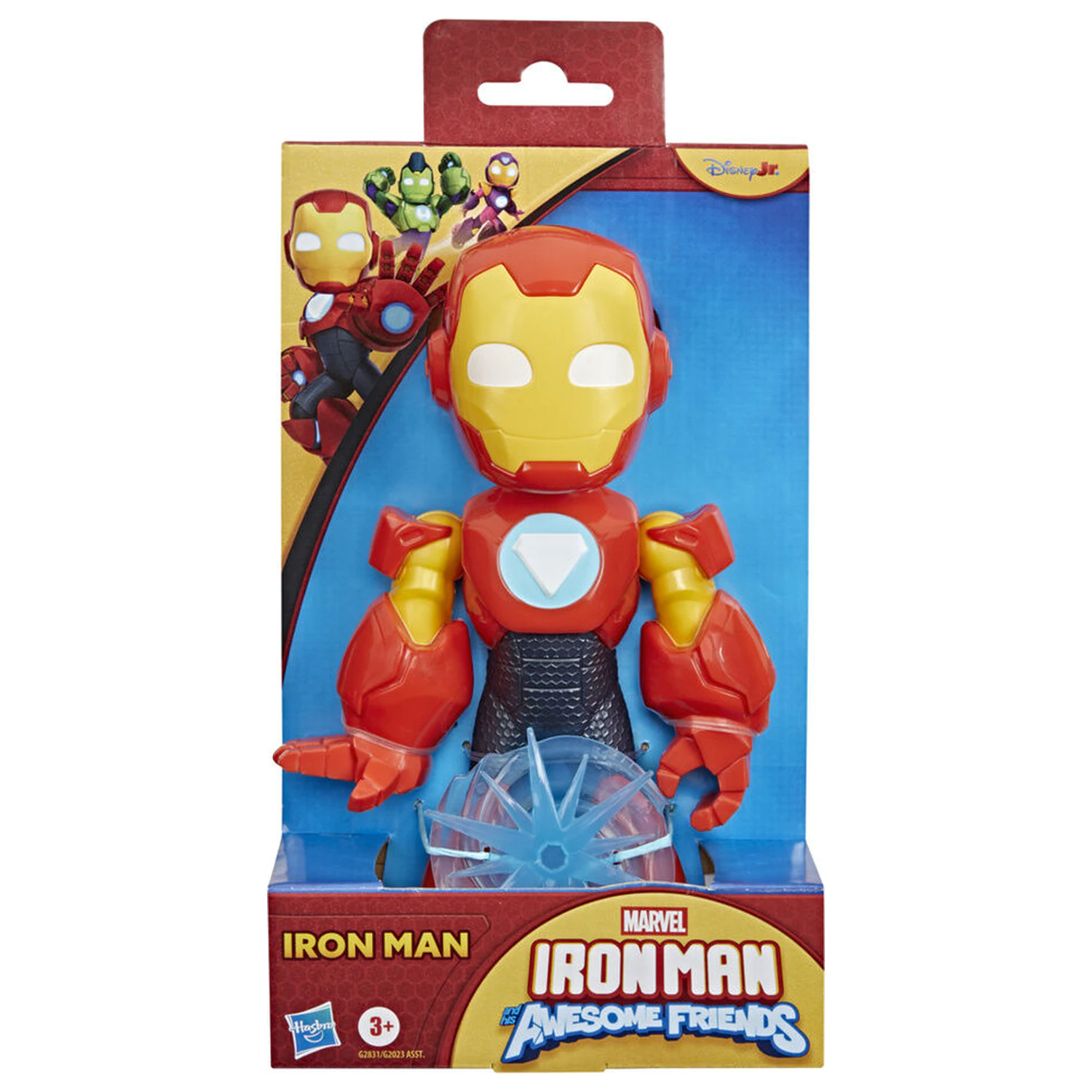 Marvel Iron Man And His Awesome Friends figurina Iron Man 22cm poza produsului