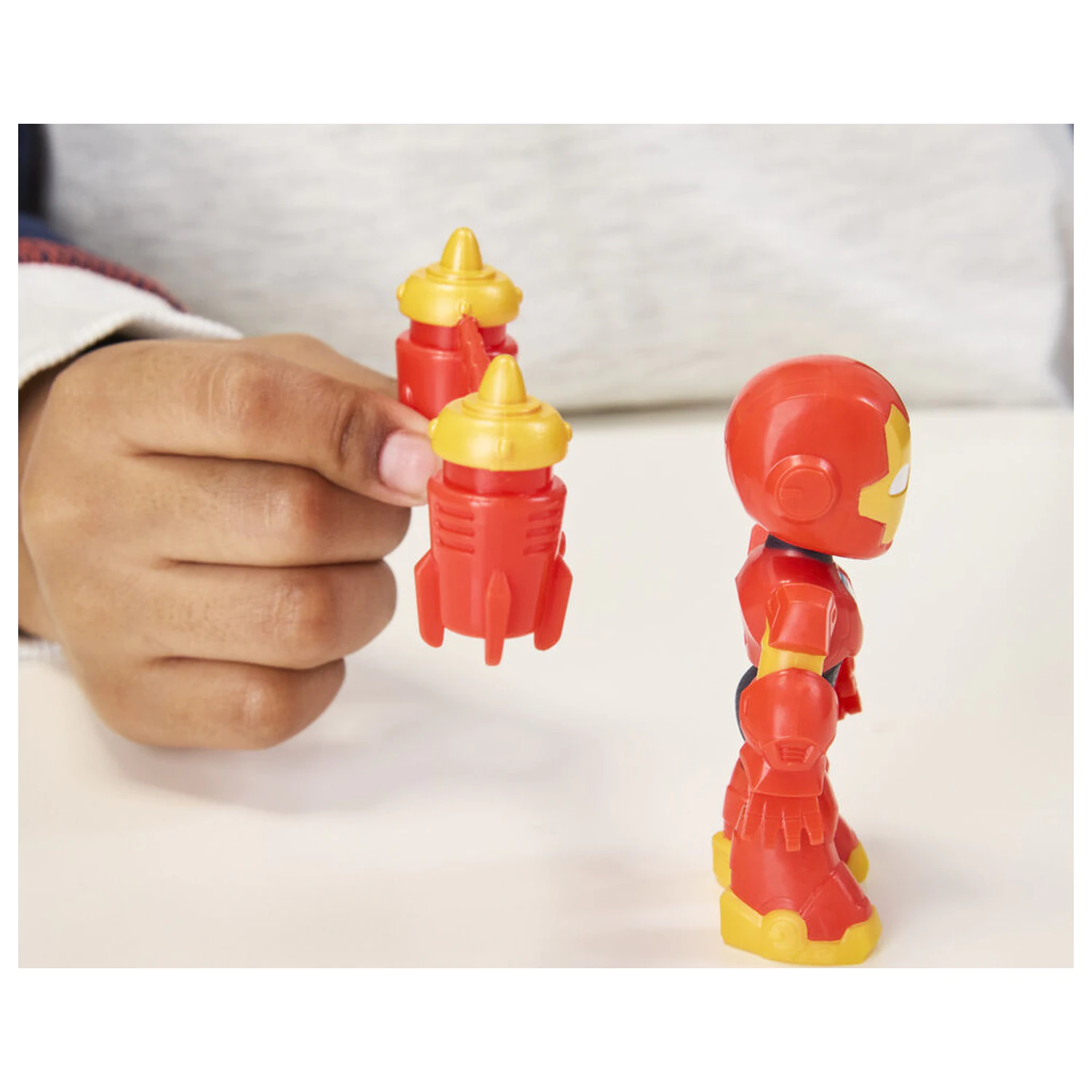 Marvel Iron Man And His Awesome Friends figurina Iron Man 7cm poza produsului