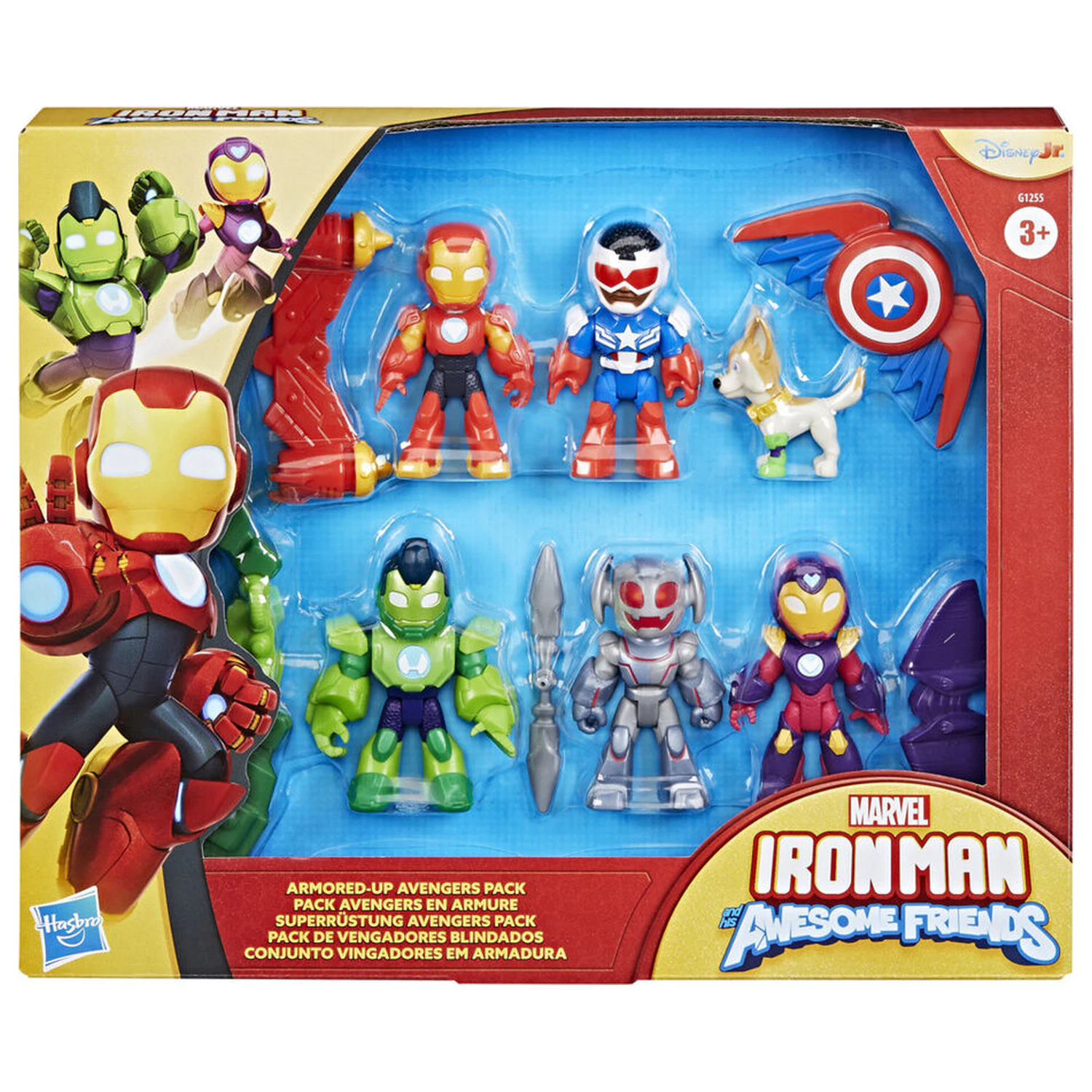 Marvel Iron Man And His Awesome Friends pachet cu 6 figurine de 7cm poza produsului