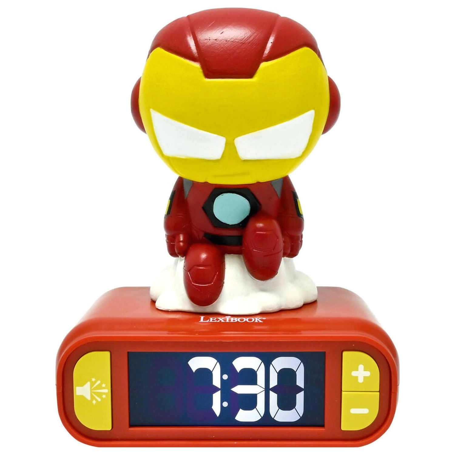 Marvel Iron Man ceas desteptator cu lumina de noapte poza produsului