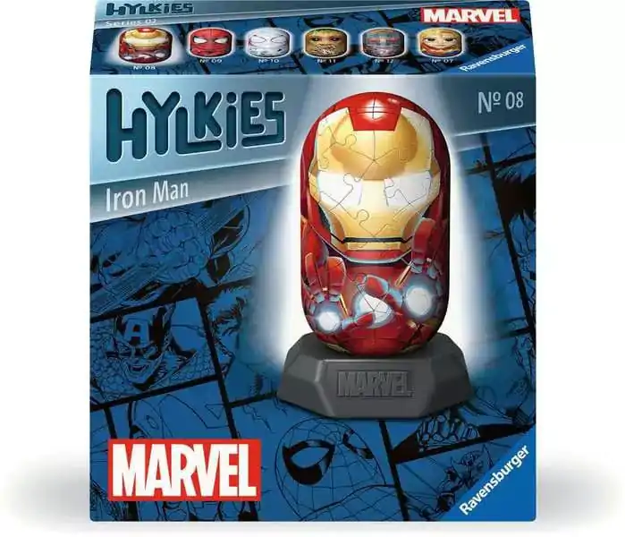 Marvel 3D Puzzle Iron Man Hylkies (54 Piese) poza produsului