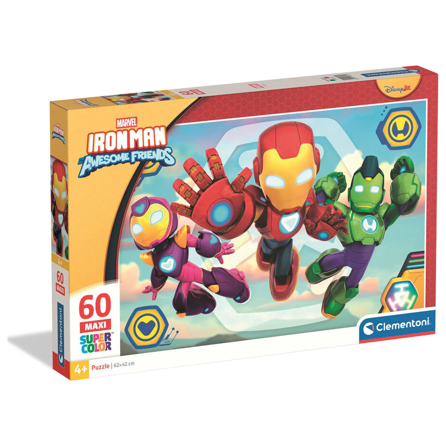 Marvel Iron Man maxi puzzle 60 piese poza produsului