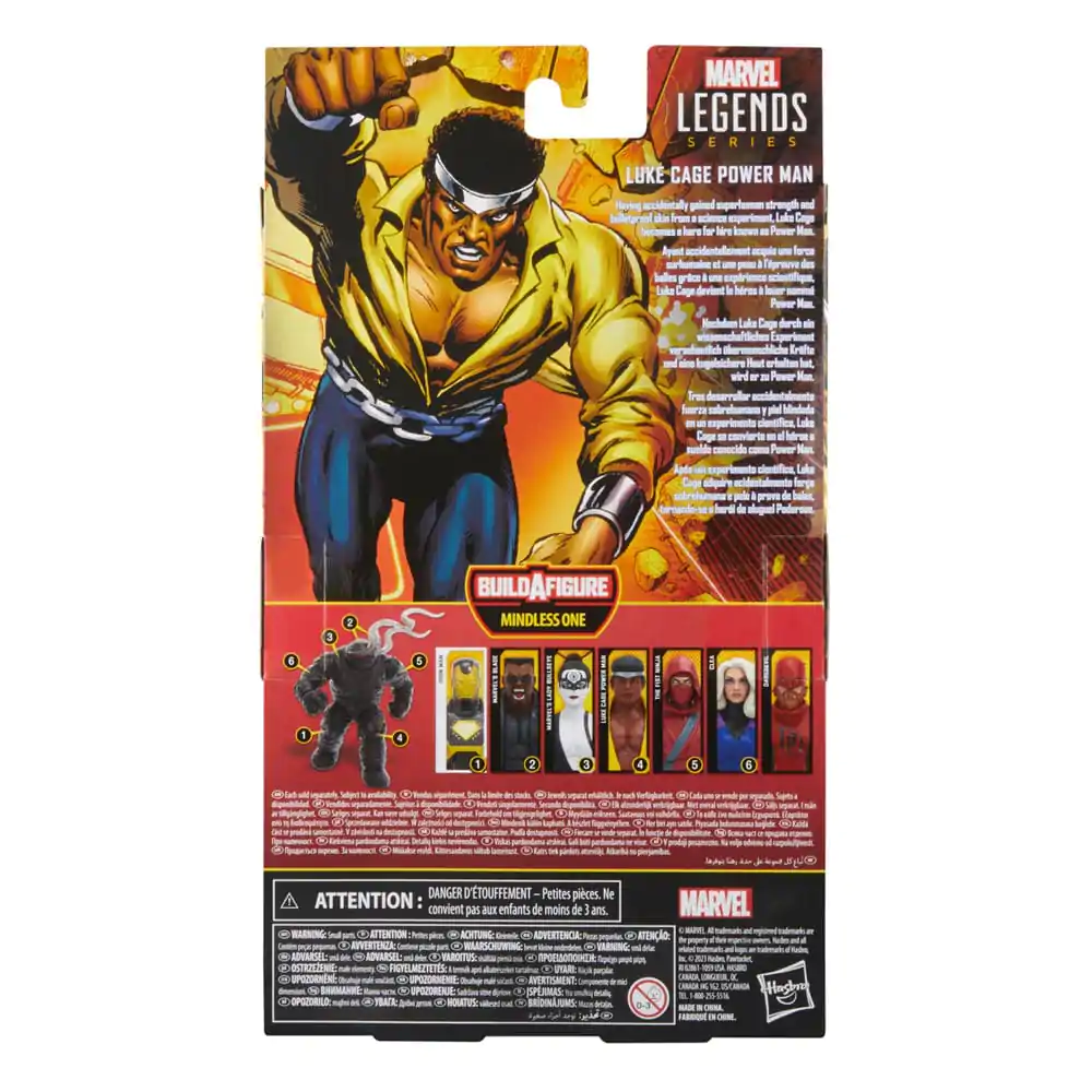 Marvel Knights Marvel Legends Figurina de acțiune Luke Cage Power Man (BAF: Mindless One) 15 cm poza produsului