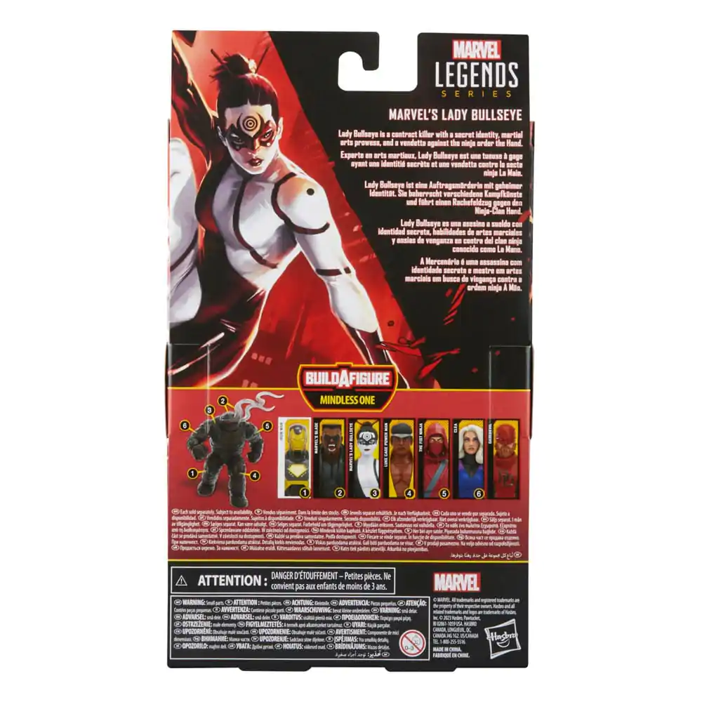 Marvel Knights Marvel Legends Figurina de acțiune Lady Bullseye (BAF: Mindless One) 15 cm poza produsului