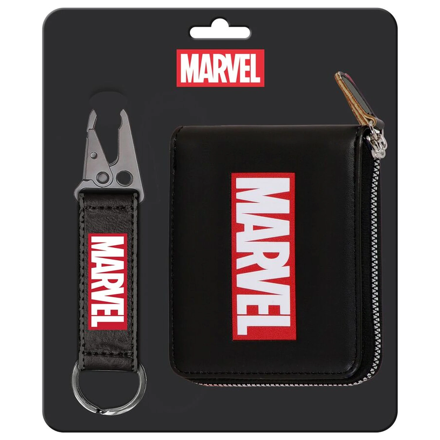 Marvel breloc + set portofel poza produsului