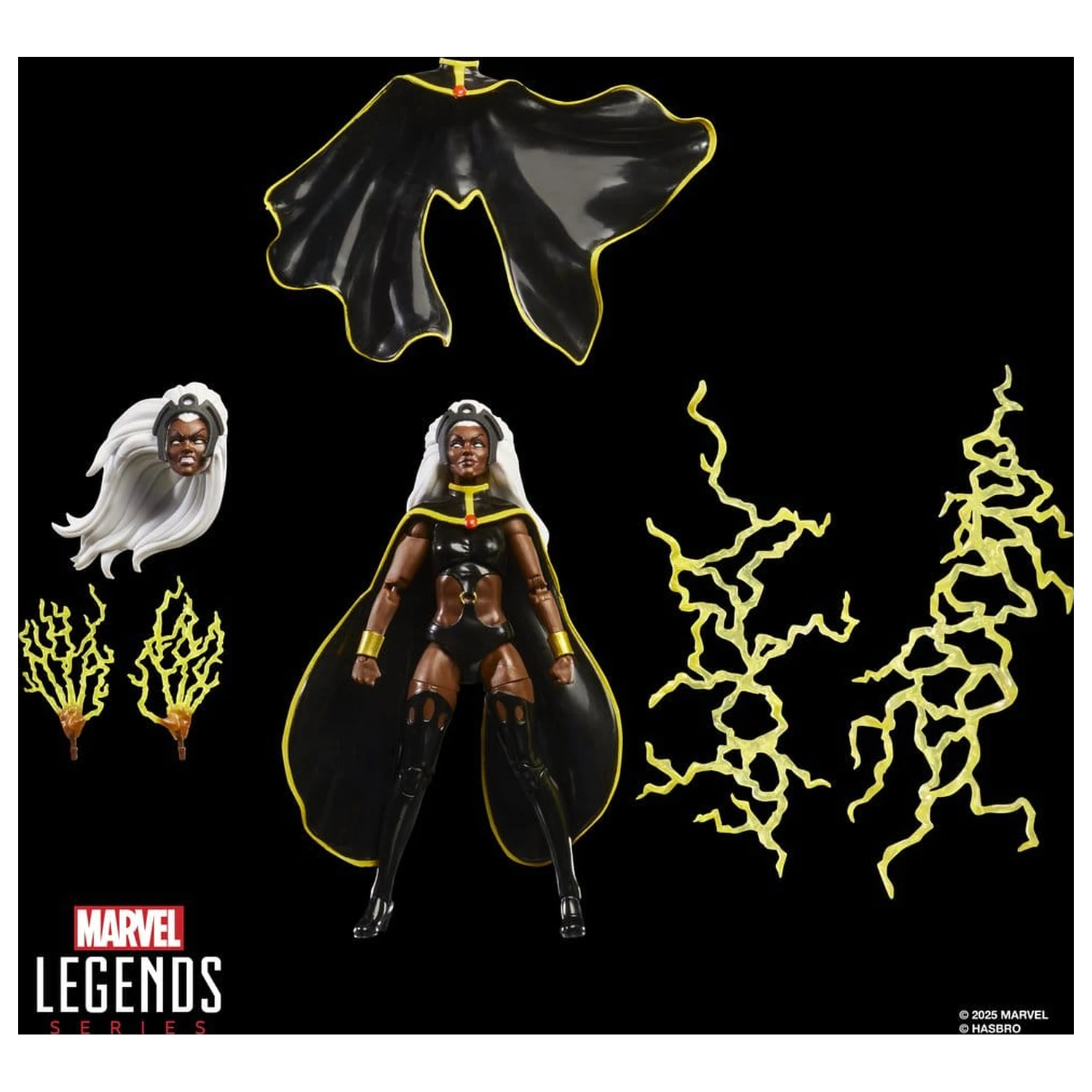 Pachet de 2 figurine de actiune Marvel Legends Storm & Wolverine 15 cm poza produsului
