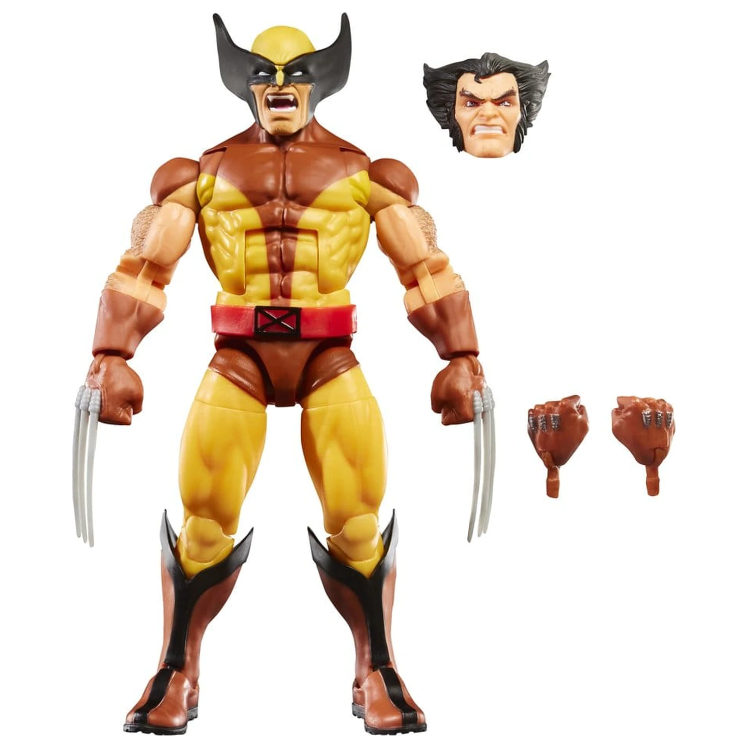 Pachet de 2 figurine de actiune Marvel Legends Storm & Wolverine 15 cm poza produsului