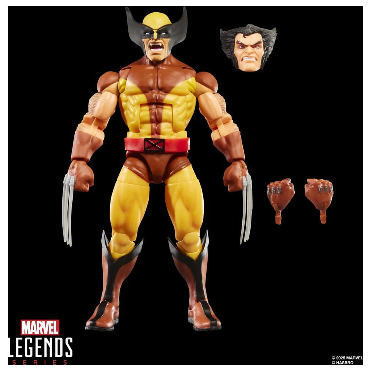 Pachet de 2 figurine de actiune Marvel Legends Storm & Wolverine 15 cm poza produsului